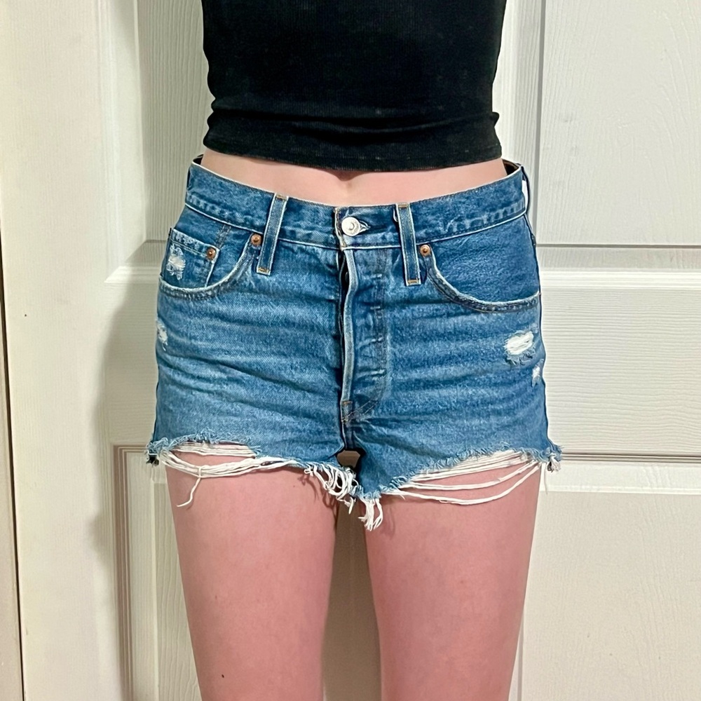 Levi’s Denim Blue Women's Shorts